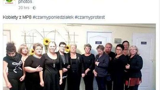 Urzędnicy chcą karać uczestniczki czarnego protestu w przedszkolu