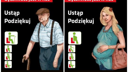 Ustąp miejsca w autobusie. Kampania w Lublinie