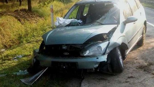 Usterka przyczyną groźnego wypadku? Dwie osoby ranne