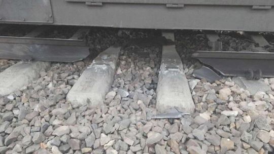 Uszkodzenie linii kolejowej nr 7 Warszawa–Lublin