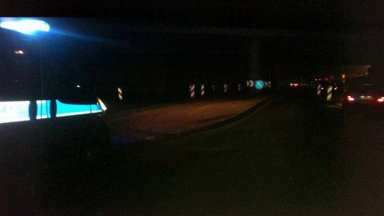 Uszkodził samochód na budowie ekspresówki. Bo nie było znaków 