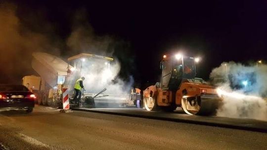 Utrudnienia na drodze krajowej nr 19 w Ciecierzynie