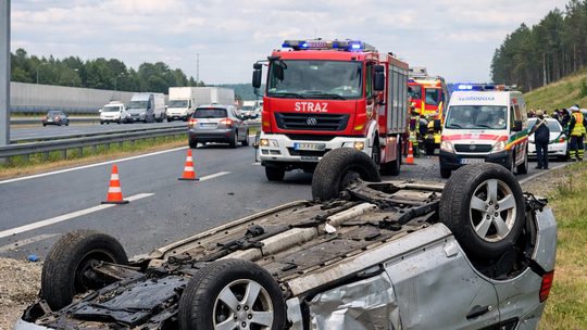 Utrudnienia na S17 po wypadku