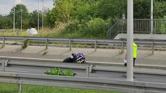 Utrudnienia na Spółdzielczości Pracy zakończone. Motocyklista w szpitalu - aktualizacja
