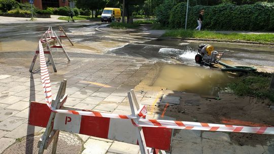 Utrudnienia w ruchu w centrum Lublina