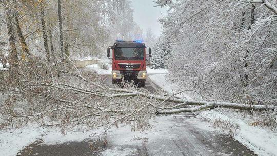 Uwaga - jest ślisko. Seria kolizji na lubelskich drogach