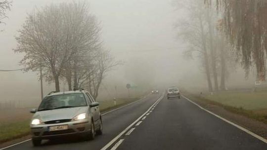 Uwaga kierowcy! Mgła w woj. lubelskim