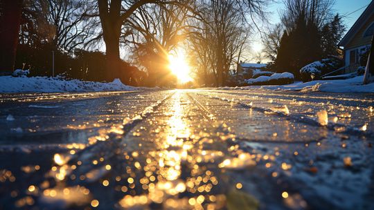 Uwaga na śliskie drogi i chodniki. Wieczorem możliwe oblodzenie w regionie