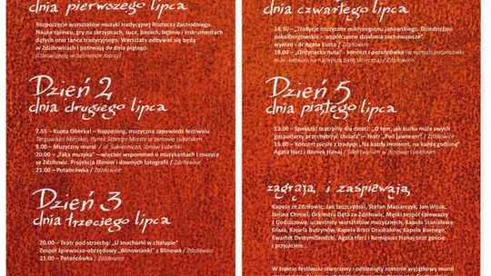 V Festiwal Muzyki Tradycyjnej "Na rozstajnych drogach"