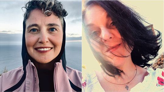 ВІД НАС. Anna Dąbrowska i Ірина Шевченко