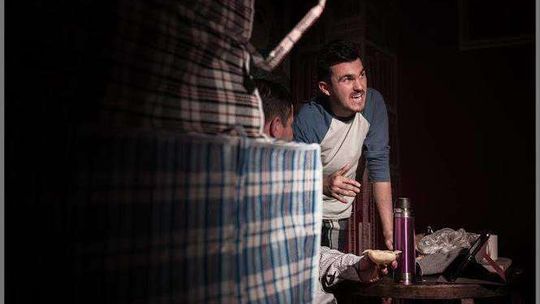 "Videoblog" Łukasza Szampanka Szymanka w kawiarni Le'Żak