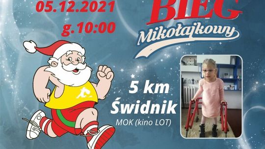 VIII Charytatywny Bieg Mikołajkowy w Świdniku. Dla Lenki
