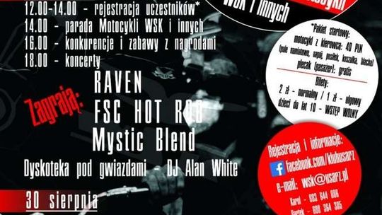 VIII Ogólnopolski Zlot Motocykli. Silniki zawarczą w Świdniku