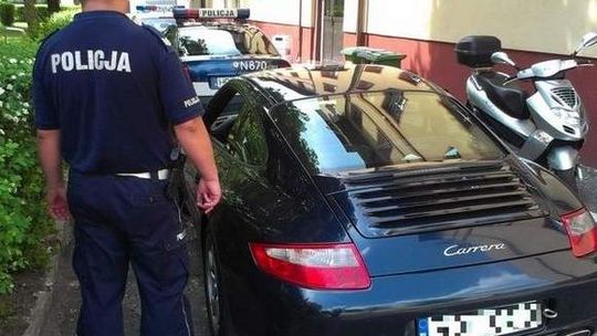 W bagażniku porsche wieźli ukradziony sejf