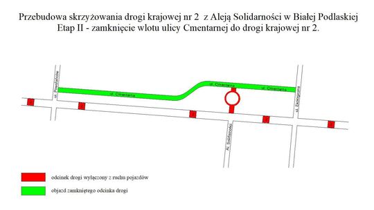 W Białej Podlaskiej budują ronda. Będą utrudnienia