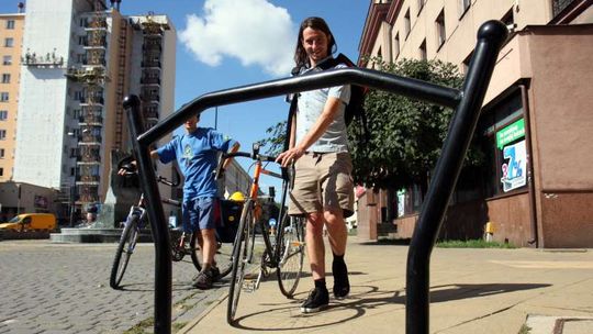 W centrum Lublina 100 nowych stojaków na rowery