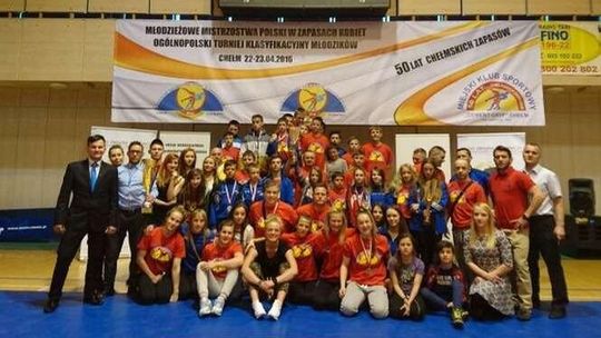W Chełmie rozegrano młodzieżowe mistrzostwa Polski kobiet w zapasach