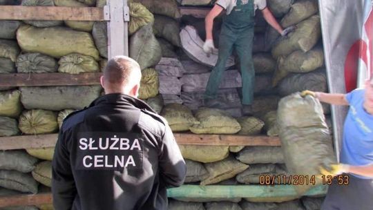 W ciężarówce jechał przemyt za milion