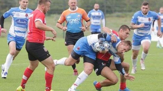 W drugiej kolejce Budowlani Lublin przegrali z Pogonią Siedlce 10:29 (zdjęcia)