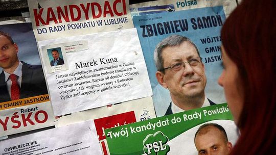 W gminie Jastków pojawiły się paszkwile o kandydatach