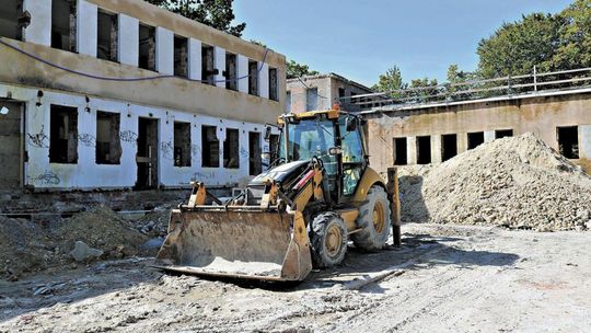 W Kraśniku budują zgodnie z planem. Powstaje Środowiskowe Centrum Wsparcia