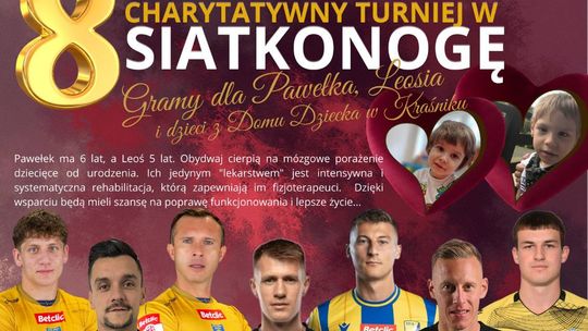 W Kraśniku już po raz ósmy zagrają Charytatywny Turniej w Siatkonogę W Kraśniku już po raz ósmy zagrają Charytatywny Turniej w Siatkonogę