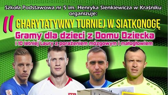 W Kraśniku odliczają godziny do II Charytatywnego Turnieju w Siatkonogę