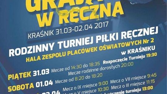  W Kraśniku rywalizować będą młode piłkarki ręczne