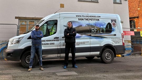 W Londynie stanie pomnik polskich pilotów z czasów Bitwy o Anglię? Włodawianin wspiera akcję