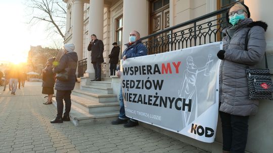 W Lublinie protest w obronie sędziów