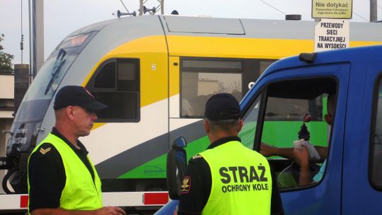 W Lublinie rozpoczęły się "Bezpieczne piątki" na przejazdach kolejowych