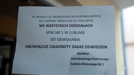 W Lublinie zmarł pacjent chory na świńską grypę