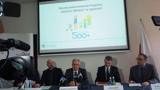 W naszym regionie 61 proc. dzieci skorzystało z 500+. Podsumowali program