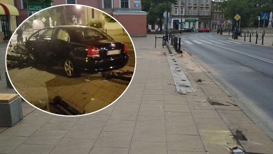 W nocy zniknęła stacja Lubelskiego Roweru Miejskiego. Została zmieciona z chodnika [zdjęcia]