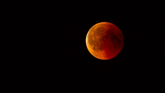 W piątek częściowe zaćmienie Księżyca. O której godzinie zobaczymy "truskawkowy Księżyc"?