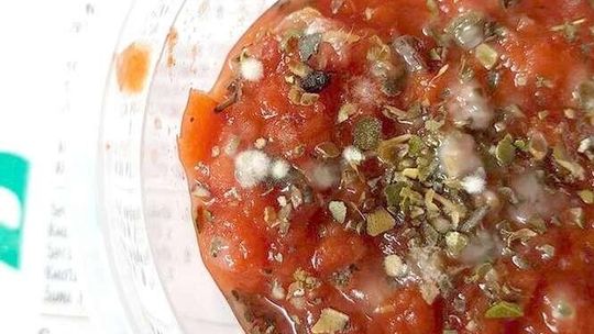 W pizzerii dostała sos pomidorowy z pleśnią. "Wyglądał, jakby stał tam co najmniej tydzień"