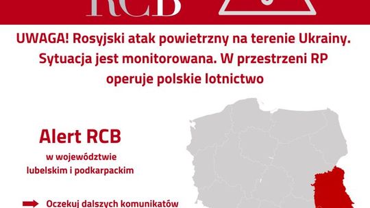 W polskiej przestrzeni operowało lotnictwo