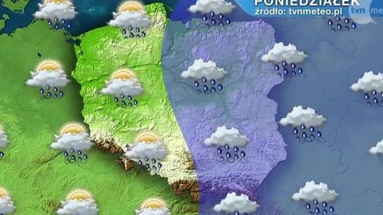 W poniedziałek załamanie pogody. Koniec ciepłej i suchej aury