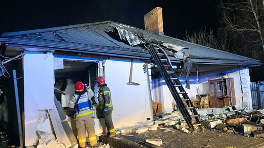 W pożarze pani Justyna straciła męża i cały dobytek. Można pomóc