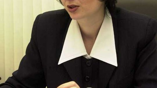 W pracy pomaga jej kobieca intuicja