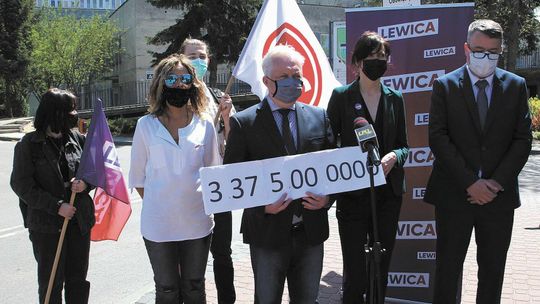 W Puławach Lewica mówiła o pieniądzach dla szpitali powiatowych