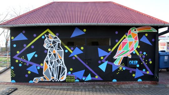 W Puławach przybywa murali. Artyści malują dla spółdzielni