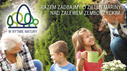 "W rytmie natury". Akcja nad Zalewem Zemborzyckim
