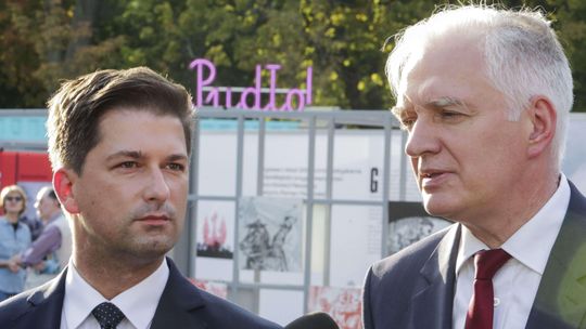 "W samorządzie potrzebna jest świeża krew". Gowin przyjechał z poparciem dla kandydata