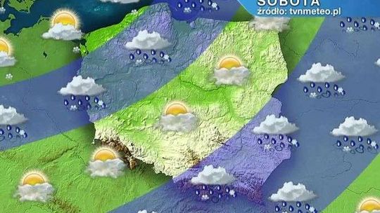 W sobotę zmienna pogoda. Prognoza na następne dni