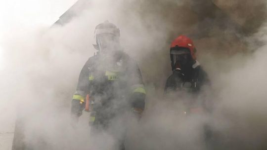 W Strzyżowie spłonął budynek. Straty 10 tys. zł