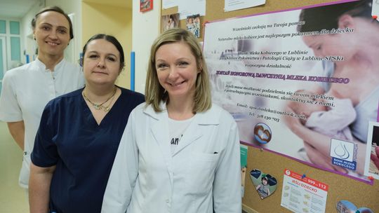 W szpitalu w Lublinie powstał bank mleka. Nawet kilka kropel jest dla wcześniaka na wagę złota