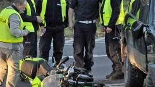 W tragicznym wypadku zginął młody motocyklista [zdjęcia]