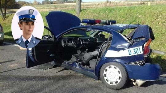 W wypadku zginęła policjantka. Sprawca skazany na bezwzględne więzienie