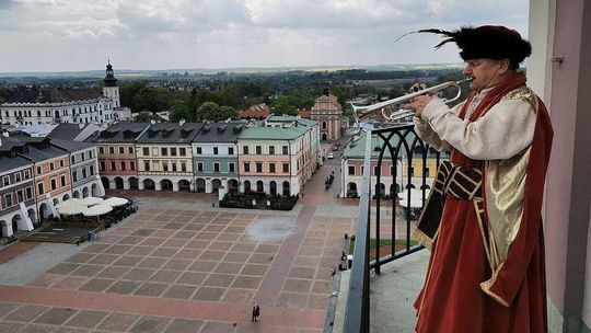 W Zamościu znów grają hejnał. Będzie można go słuchać aż do 1 października